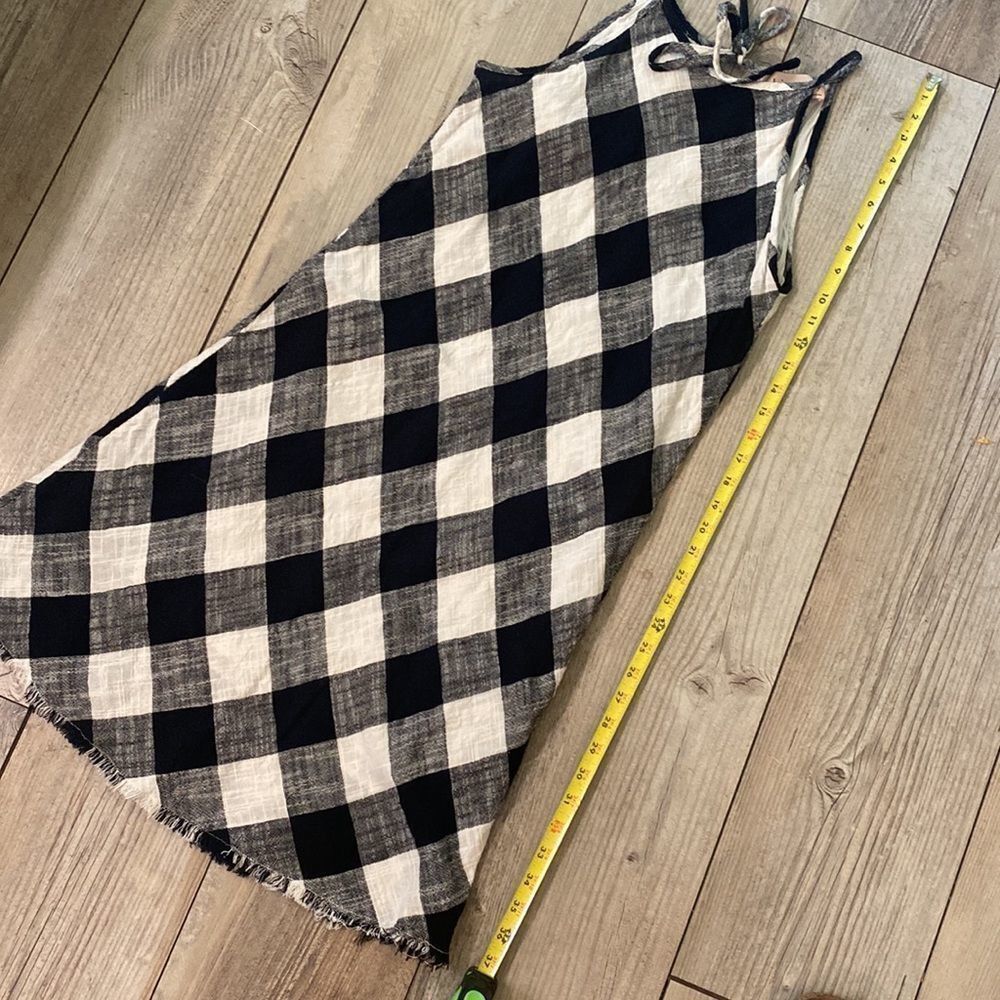 Philosophy Black and White Checkered Dress, Size  4 - Picture 8 of 8